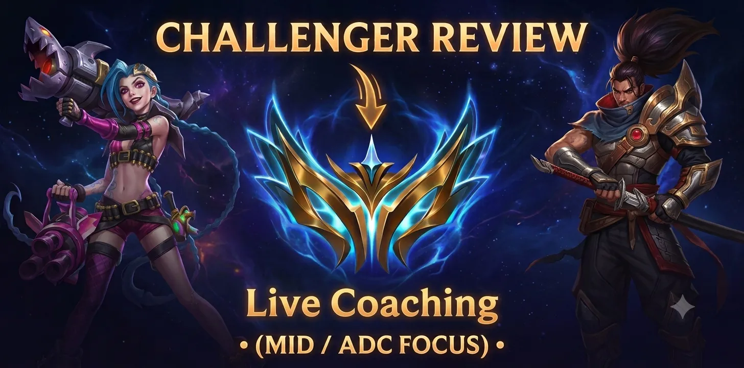 Challenger Live Coaching • Mid / ADC