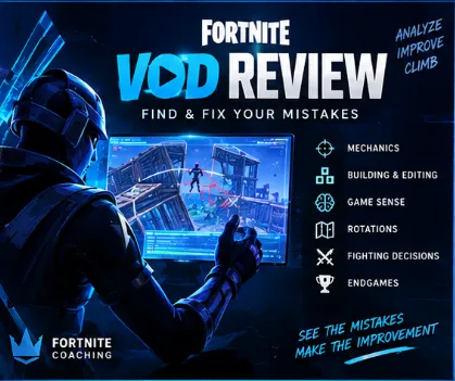 Pro Fortnite VOD Review: Fix Mistakes & Rank Up