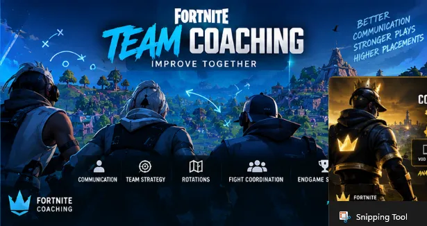 Elite Fortnite Team Coaching: Dominate Together
