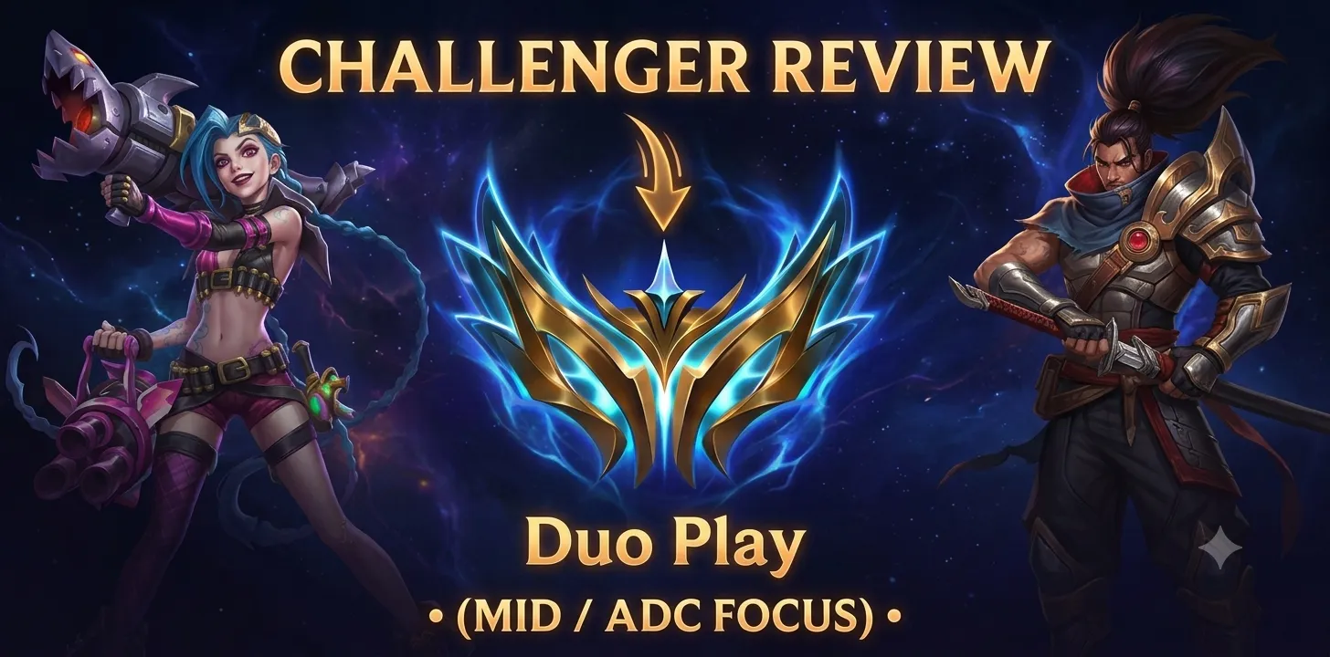 Challenger Duo Queue • Mid / ADC Focus